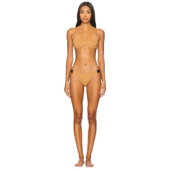 A.L.C. Dylan Bikini Top in Acacia Medium Womens Swimsuit - Picture 4 of 15